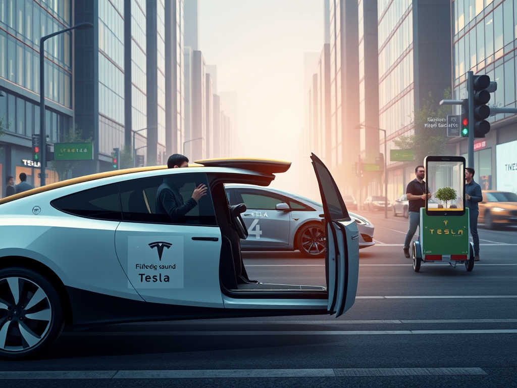 Ride Sharing Disruption Uber Challenged While Robot Dogs Deliver In Texas