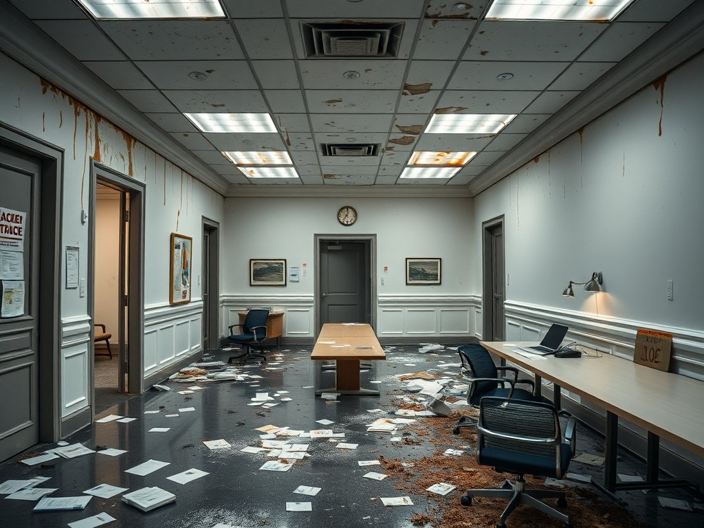 Doge Abandoned Peace Institute Offices Leaving Environmental Hazards Behind